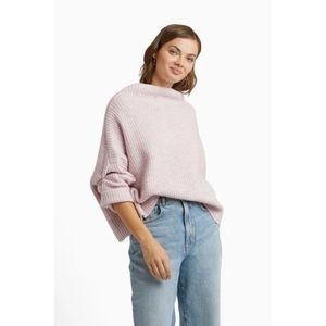 Rebecca Minkoff Chiara Knit Sweater in Light Pink